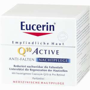 Eucerin Q10 Active Anti- Falten Nachtpflege Creme 50 ml - ab 24,36 €