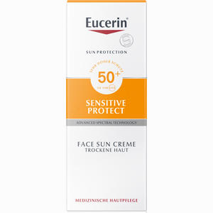 Eucerin Sensitive Protect Face Sun Creme Lsf 50+  50 ml - ab 15,62 €