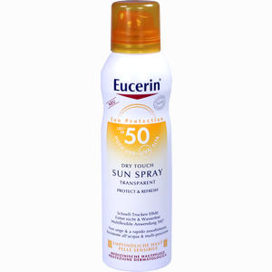 Eucerin Sensitive Protect Sun Spray Transparent Dry Touch Lsf 50  200 ml Eucerin Sensitive Protect Sun Spray Transparent Dry Touch Lsf 50  200 ml