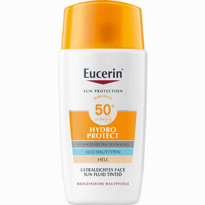 Eucerin Sun Fluid Hydro Protect Face Hell Lsf50+  50 ml - ab 14,19 €