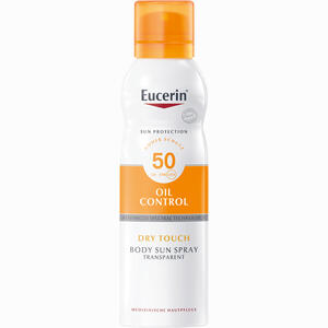 Eucerin Sun Oil Control Body Transparent Aerosol Lsf50 200 ml - ab 16,47 €