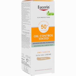 Eucerin Sun Oil Control Tinted 50+ Mittel Creme 50 ml - ab 15,55 €