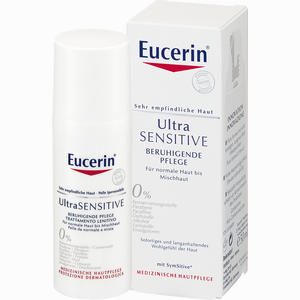 Eucerin Ultrasensitive Beruhigende Pflege für Normale Haut Bis Mischhaut Creme 50 ml - ab 15,23 €