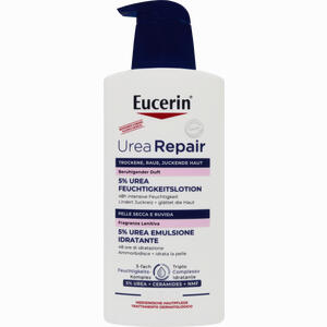 Eucerin Urearepair 5% Urea Feuchtigkeitslotion mit Beruhigendem Duft 400 ml - ab 19,48 €