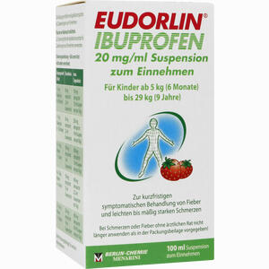 Eudorlin Ibuprofen 20mg/Ml Suspension Zum Einnehmen 100 ml - ab 3,41 &euro;