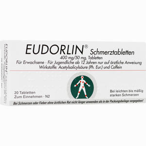 Eudorlin Schmerztabletten  20 Stück - ab 3,44 €