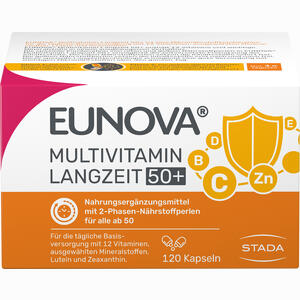 Eunova Langzeit 50+ Kapseln 120 Stück - ab 35,05 €
