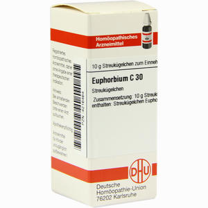 Euphorbium C30 Globuli 10 g - ab 8,17 €