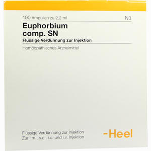 Euphorbium Comp. Sn Ampullen 100 Stück - ab 152,93 €