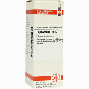 Euphorbium D12 Dilution 20 ml - ab 10,79 €