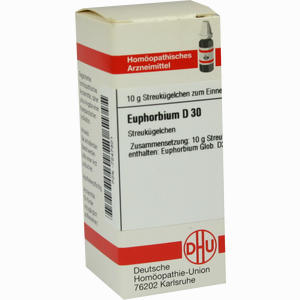 Euphorbium D30 Globuli DHU-Arzneimittel GmbH & Co. KG 10 g - ab 8,74 &euro;