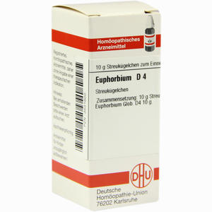 Euphorbium D4 Globuli 10 g - ab 7,84 €