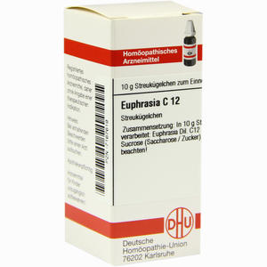 Euphrasia C12 Globuli 10 g - ab 7,08 €