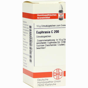 Euphrasia C200 Globuli 10 g - ab 12,44 €