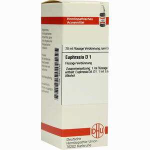 Euphrasia D 1 Dilution 20 ml - ab 9,16 €