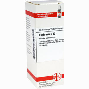 Euphrasia D12 Dilution 20 ml - ab 8,15 €