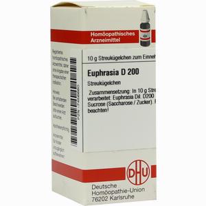 Euphrasia D200 Globuli DHU-Arzneimittel GmbH & Co. KG 10 g - ab 15,72 &euro;