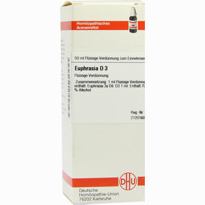 Euphrasia D3 Dilution 50 ml - ab 0,00 €