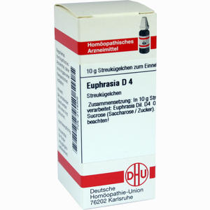 Euphrasia D4 Globuli 10 g - ab 7,08 €