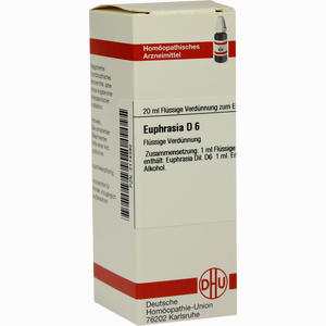 Euphrasia D6 Dilution 20 ml - ab 7,95 €