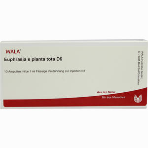 Euphrasia E Pl Tota D6 Ampullen 10 x 1 ml - ab 0,00 &euro;