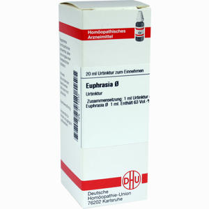 Euphrasia Urtinktur Dilution 20 ml - ab 10,41 €