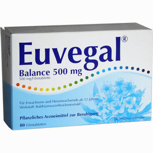 Euvegal Balance 500mg Filmtabletten 80 Stück - ab 16,77 €