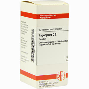 Fagopyrum D6 Tabletten 80 Stück - ab 9,08 €