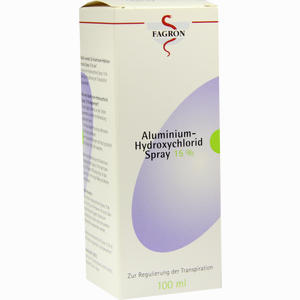 Fagron Aluminium Hydroxychlorid Spray 15%  100 ml Fagron Aluminium Hydroxychlorid Spray 15%  100 ml