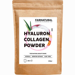 Fairnatural Kollagen Hyaluron + Vitamin C 450 g - ab 24,28 €
