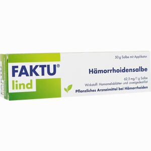 Faktu Lind Hämorrhoidensalbe 50 g - ab 14,61 €