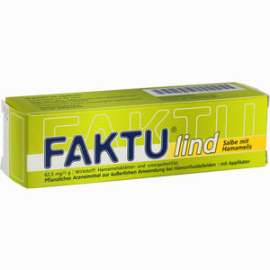 Abbildung von Faktu Lind Salbe mit Hamamelis  25 g Abbildung von Faktu Lind Salbe mit Hamamelis  25 g