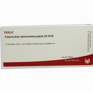 Fasciculus Atrioven Gl D15 Ampullen 10 x 1 ml - ab 0,00 €