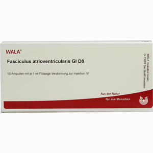 Fasciculus Atrioven Gl D8 Ampullen 10 x 1 ml - ab 0,00 €