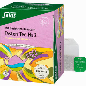 Fasten Tee Nr. 2 Wärmend Bio Salus Filterbeutel 40 Stück - ab 4,73 €