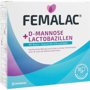 Femalac D- Mannose + Lactobazillen 10 Stück - ab 13,24 &euro;
