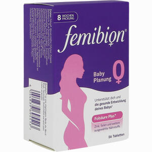 Femibion 0 Babyplanung Tabletten 56 Stück - ab 23,83 €