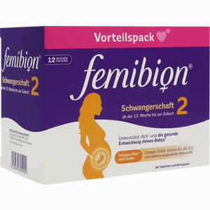 Femibion 2 Schwangerschaft Kombipackung 2 x 84 Stück - ab 59,08 €