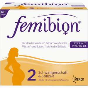 Femibion 2 Schwangerschaft & Stillzeit Kombipackung 2 x 60 Stück - ab 0,00 &euro;