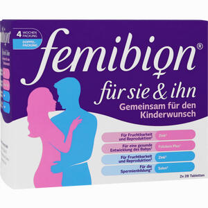 Femibion für Sie & Ihn 2 x 28 Stück - ab 27,98 €