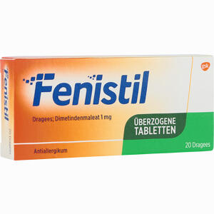 Fenistil Dragees GlaxoSmithKline Consumer Healthcare 20 Stück - ab 4,65 €