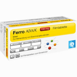 Ferro Aiwa 100 Mg Filmtablette Filmtabletten 50 Stück - ab 7,59 €