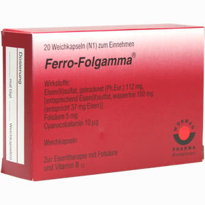 Ferro- Folgamma Weichkapseln  20 Stück - ab 0,00 €