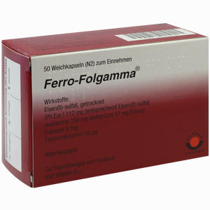 Ferro- Folgamma Weichkapseln  50 Stück - ab 0,00 &euro;