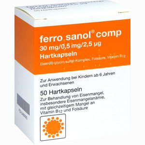 Ferro Sanol Comp Kapseln 50 Stück - ab 12,73 €