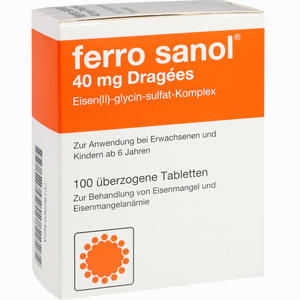 Ferro Sanol Dragees 100 Stück - ab 8,82 €