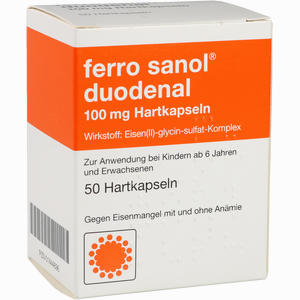 Abbildung von Ferro Sanol Duodenal Kapseln 50 Stück Abbildung von Ferro Sanol Duodenal Kapseln 50 Stück