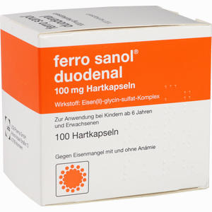 Ferro Sanol Duodenal Kapseln 100 Stück - ab 16,72 €