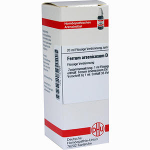 Ferrum Arsenic D6 Dilution 20 ml - ab 10,45 €