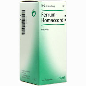 Ferrum Homaccord Tropfen 100 ml - ab 22,81 €